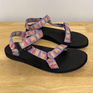 Teva Original Universal Sport Sandal Womens Size 10 Multi Color